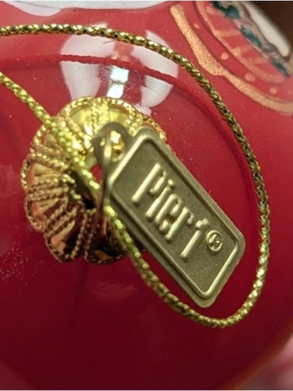 Pier 1 Li Bien 2017 Blown‎ Glass Angel Christmas Ornament
